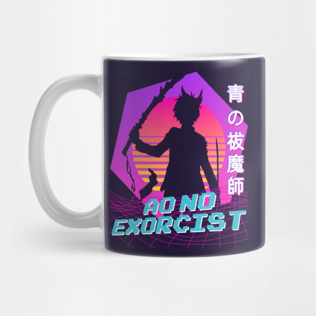 Blue Exorcist - Vaporwave by The Artz